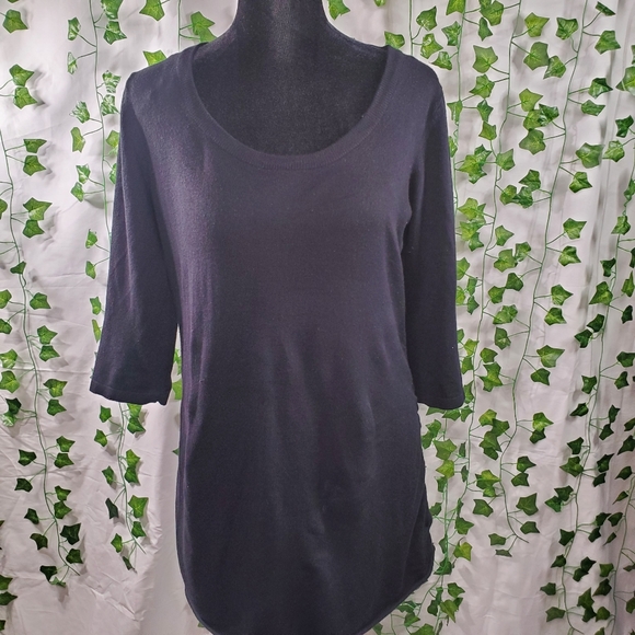 Soft Black Sweater Top